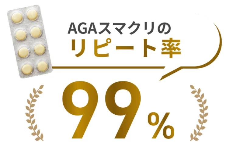 AGAスマクリのリピート率